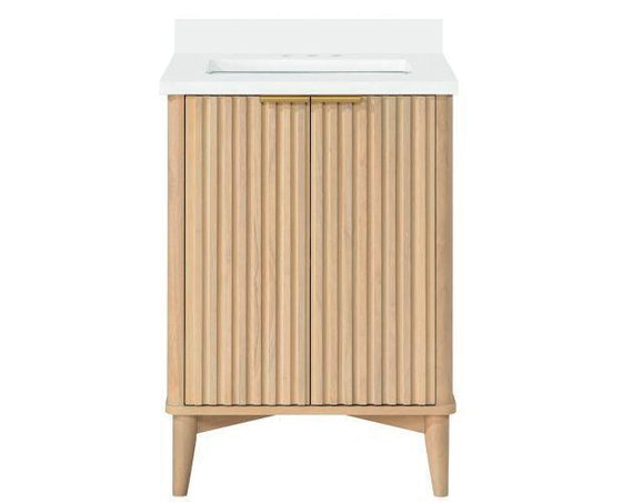 Ronson Single Vanity — Rustic Ash
